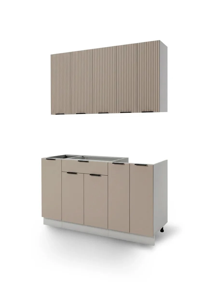 Кухонный гарнитур комплект готовый 1,4м